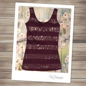 Lovestruck Plum Tank